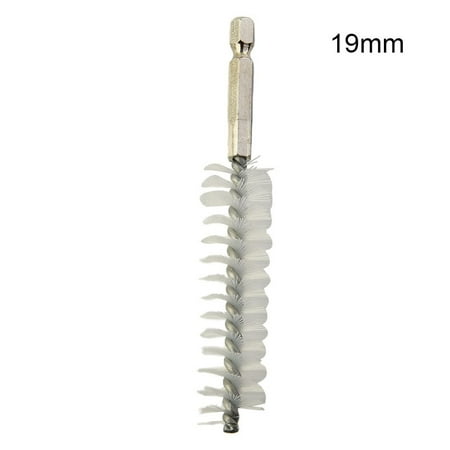BCLONG 8-19mm Wire Brush Tube Machinery Cleaning Nylon Brush Washing Polishing Tool