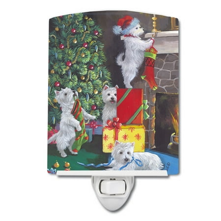 Caroline s Treasures PPP3233CNL Westie Christmas Decorating Ceramic Night Light 6x4x3 multicolor
Caroline s Treasures PPP3233CNL Westie Christmas Decorating Ceramic Night Light 6x4x3 multicolor