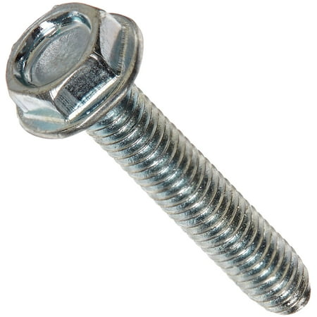 Steel Thread Rolling Screw for Metal Zinc Plated Hex Washer Head Metric M3-0.5 Thread Size 6 mm Length (Pack of 100)
Steel Thread Rolling Screw for Metal Zinc Plated Hex Washer Head Metric M3-0.5 Thread Size 6 mm Length (Pack of 100)