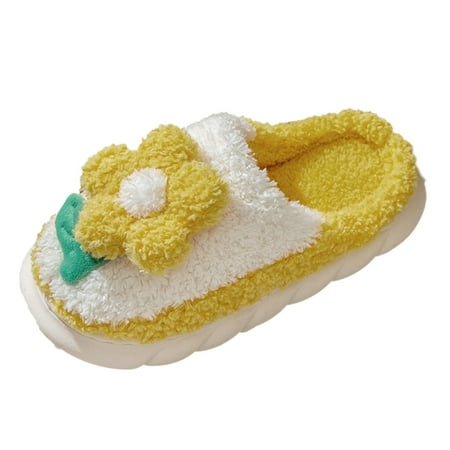 WANYNG Women Slippers Autumn And Winter Fashion Comfortable Cute Sun Flower Thick Bottom Warm Non Slip Winter House Slippers for Women Cute Robe And Slippers for Women Set
WANYNG Women Slippers Autumn And Winter Fashion Comfortable Cute Sun Flower Thick Bottom Warm Non Slip Winter House Slippers for Women Cute Robe And Slippers for Women Set