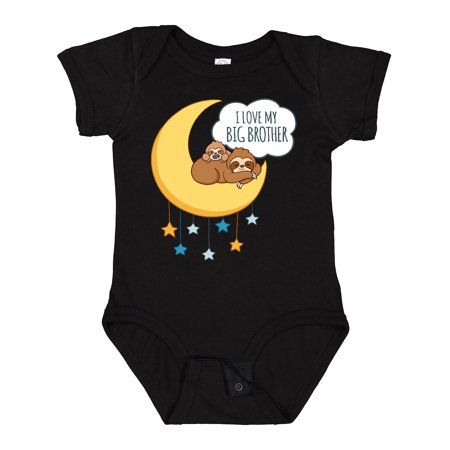 Inktastic I Love My Big Brother Gift Baby Boy or Baby Girl Bodysuit