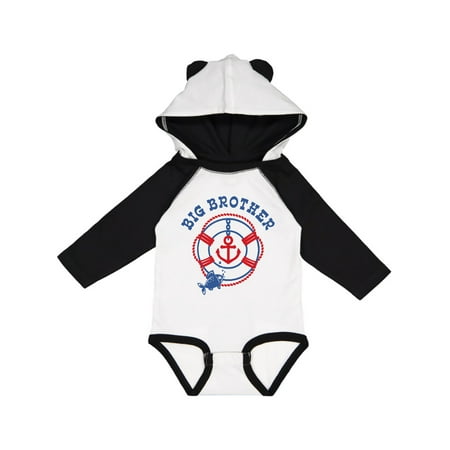 Inktastic Nautical Big Brother Gift Baby Boy Long Sleeve Bodysuit 
Inktastic Nautical Big Brother Gift Baby Boy Long Sleeve Bodysuit
