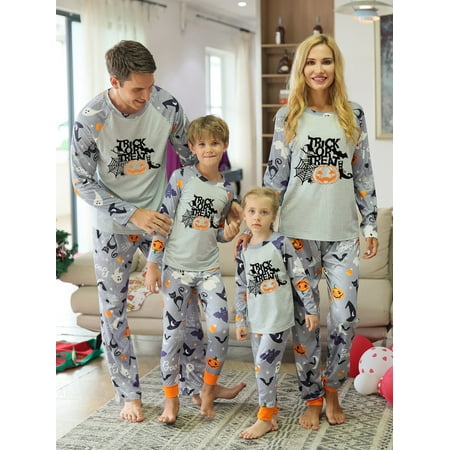 Thaisu Family Matching Halloween Pajamas Set Holiday Pumpkin Sleepwear Xmas PJS Set for Couples and Kids
Thaisu Family Matching Halloween Pajamas Set Holiday Pumpkin Sleepwear Xmas PJS Set for Couples and Kids