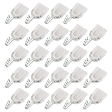 24 Pieces x Wall Hooks Self Adhesive Wall Hook White Plastic Metal Hooks Wall-Mounted Hooks for Coat und er 2Kg
24 Pieces x Wall Hooks Self Adhesive Wall Hook White Plastic Metal Hooks Wall-Mounted Hooks for Coat und er 2Kg
