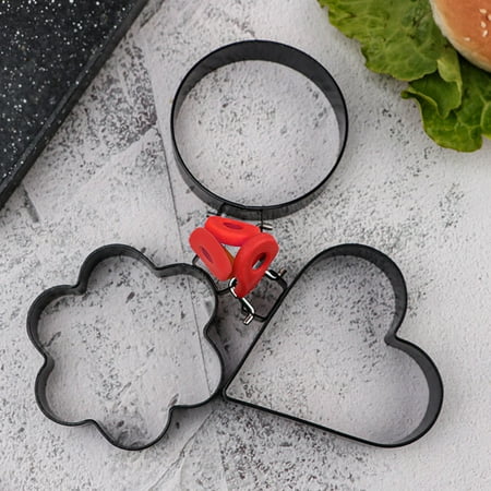 Riguas Fried Egg Mold Food Grade High Temperature Resistant Cooking Flower Round Heart Shape DIY Breakfast Pancake Mold Kitchen Supplies
Riguas Fried Egg Mold Food Grade High Temperature Resistant Cooking Flower Round Heart Shape DIY Breakfast Pancake Mold Kitchen Supplies