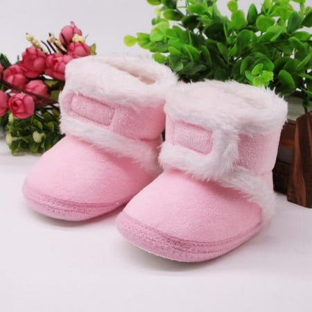Lovebay Baby Boys Girls Fleece Winter Warm Snow Boots Soft Sole Crib Shoes Booties for Newborn Infant Toddler 0-18 Months
Lovebay Baby Boys Girls Fleece Winter Warm Snow Boots Soft Sole Crib Shoes Booties for Newborn Infant Toddler 0-18 Months