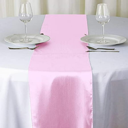 10 Pc 12 x 108 inch Long Charmeuse Satin Table Runners Bright Shiny Satin Silk and Smooth Fabric Runners for Table Decorations Great for Birthday Parties Pink Apple Green
10 Pc 12 x 108 inch Long Charmeuse Satin Table Runners Bright Shiny Satin Silk and Smooth Fabric Runners for Table Decorations Great for Birthday Parties Pink Apple Green