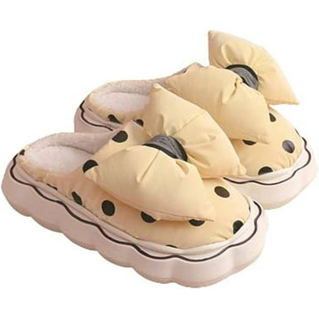 PIKADINGNIS Women Lady Fashion Bow Top Soft Warm House Slippers Fluffy Faux Fur Lining Cute Wave Line Sport Printed Elegant Shoes Indoor Outdoor
PIKADINGNIS Women Lady Fashion Bow Top Soft Warm House Slippers Fluffy Faux Fur Lining Cute Wave Line Sport Printed Elegant Shoes Indoor Outdoor