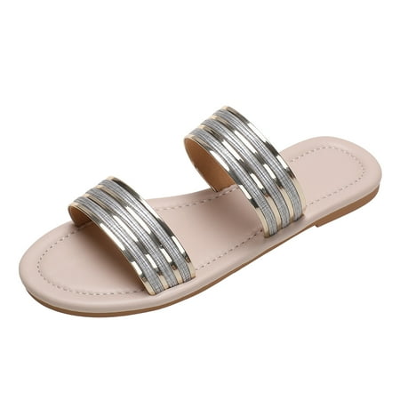 Youmylove Women Slide Slippers Fashion Beach Slip On Soft Sole Casual Open Toe Non-Slip Flat Breathable Slippers Shoes Sandals Leisure Ladies Cozy Daily Walking
Youmylove Women Slide Slippers Fashion Beach Slip On Soft Sole Casual Open Toe Non-Slip Flat Breathable Slippers Shoes Sandals Leisure Ladies Cozy Daily Walking