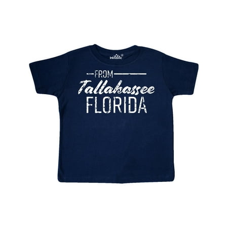 Inktastic From Tallahassee Florida in White Distressed Text Gift Toddler Boy or Toddler Girl T-Shirt
Inktastic From Tallahassee Florida in White Distressed Text Gift Toddler Boy or Toddler Girl T-Shirt