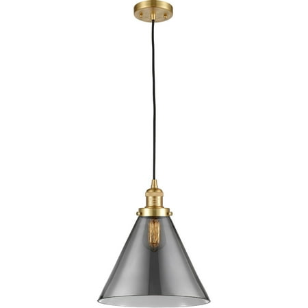 Satin Gold Tone Mini Pendants 12 Wide Plated Smoke Glass Steel/Cast Brass/Glass Medium Base LED 1 Light Fixture
Satin Gold Tone Mini Pendants 12 Wide Plated Smoke Glass Steel/Cast Brass/Glass Medium Base LED 1 Light Fixture