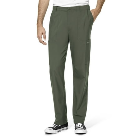 WonderWink W123 5355-Men s Flat Front Cargo Scrub Pant
