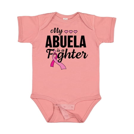 Inktastic Breast Cancer Awareness My Abuela is a Fighter Gift Baby Boy or Baby Girl Bodysuit
Inktastic Breast Cancer Awareness My Abuela is a Fighter Gift Baby Boy or Baby Girl Bodysuit