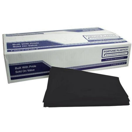 Fortune Plastic - CRHD4048XH - 40 in x 48 in- 22 Mic High Density Can Liner