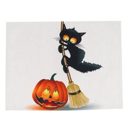 Halloween Table Mat Cotton and Linen Placemat Table Cloth Party Supplies Beige (32x42cm CD055-2)
Halloween Table Mat Cotton and Linen Placemat Table Cloth Party Supplies Beige (32x42cm CD055-2)