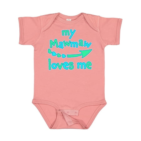 Inktastic My Mawmaw Loves Me- Blue and Green Arrow Hearts Gift Baby Boy or Baby Girl Bodysuit
Inktastic My Mawmaw Loves Me- Blue and Green Arrow Hearts Gift Baby Boy or Baby Girl Bodysuit