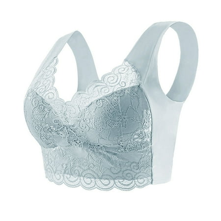 Jaycosin Women s Large Size Gathered Beautiful Back No Steel Ring Lace Wrapped Chest Bra Underwear Fixed One Cup Seamless Sleep Bra Vest
Jaycosin Women s Large Size Gathered Beautiful Back No Steel Ring Lace Wrapped Chest Bra Underwear Fixed One Cup Seamless Sleep Bra Vest