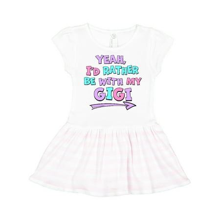 Inktastic Yeah I d Rather be with My Gigi in Pink Blue and Purple Gift Toddler Girl Dress
Inktastic Yeah I d Rather be with My Gigi in Pink Blue and Purple Gift Toddler Girl Dress