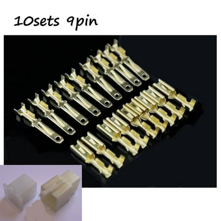 GLFILL 10 Sets Of 2.8mm Motorcycle Male And Female Terminal Car Connector 2/3/4/6/9Pin
GLFILL 10 Sets Of 2.8mm Motorcycle Male And Female Terminal Car Connector 2/3/4/6/9Pin
