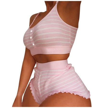 TANGNADE Womens Pants Women Sexy Printing Pajamas Sleeveless Cami Shorts Lingerie Sleepwear Set (Pink)
TANGNADE Womens Pants Women Sexy Printing Pajamas Sleeveless Cami Shorts Lingerie Sleepwear Set (Pink)