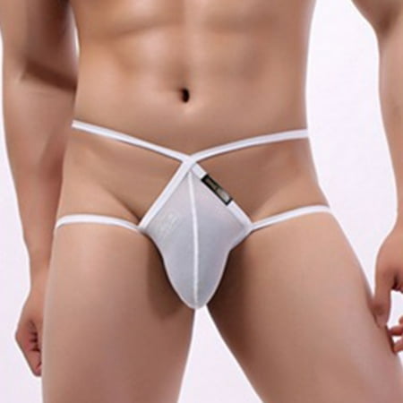 Men Thongs Underwear See Through Sexy Transparent Briefs Low Waist Mesh G-string 
Men Thongs Underwear See Through Sexy Transparent Briefs Low Waist Mesh G-string