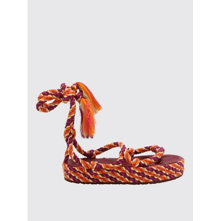 Isabel Marant Flat Sandals Woman Orange Woman