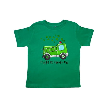 Inktastic My 1st St. Patrick s Day Green Fire Truck with Clovers Gift Toddler Boy or Toddler Girl T-Shirt
Inktastic My 1st St. Patrick s Day Green Fire Truck with Clovers Gift Toddler Boy or Toddler Girl T-Shirt