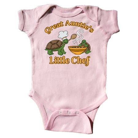 Inktastic Great Auntie s Little Chef with Cute Turtles Gift Baby Boy or Baby Girl Bodysuit
Inktastic Great Auntie s Little Chef with Cute Turtles Gift Baby Boy or Baby Girl Bodysuit