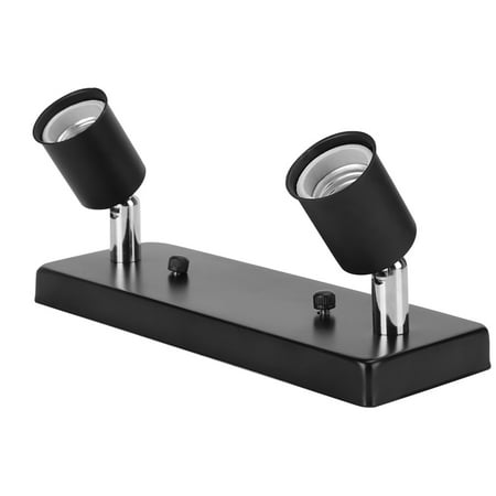 Elegant E27 Lamp Holder with Rectangular Turning Base DIY Accessories for Ceiling Wall LampBlack
Elegant E27 Lamp Holder with Rectangular Turning Base DIY Accessories for Ceiling Wall LampBlack