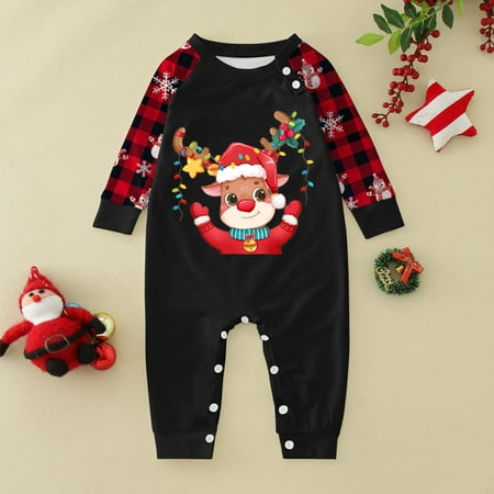 Christmas Baby Pajamas Suit Family Xmas Pajamas Cute Print Sleepwear Matching Set Print Plaid Pjs
Christmas Baby Pajamas Suit Family Xmas Pajamas Cute Print Sleepwear Matching Set Print Plaid Pjs
