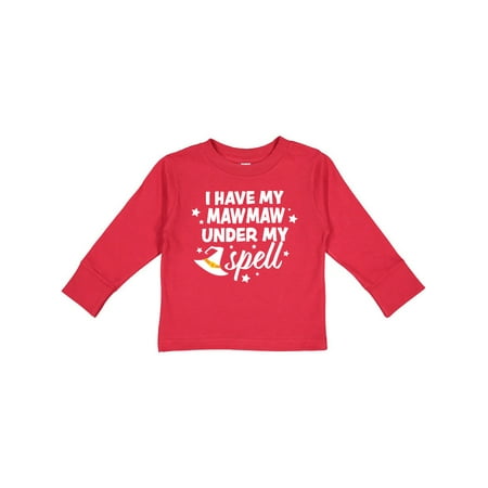 Inktastic I Have Mawmaw Under My Spell with Cute Witch Hat Gift Toddler Boy or Toddler Girl Long Sleeve T-Shirt
Inktastic I Have Mawmaw Under My Spell with Cute Witch Hat Gift Toddler Boy or Toddler Girl Long Sleeve T-Shirt