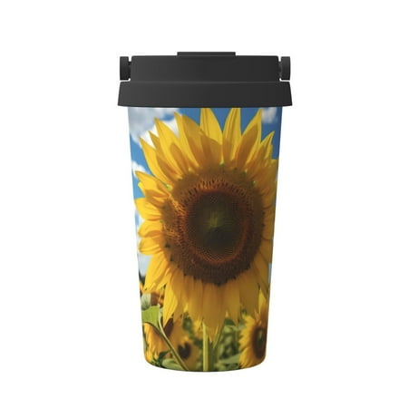 KLL Sky Golden Sunflower Field Pattern Stainless Steel Vacuum Insulated Tumbler - Carry Insulated Coffee Mug - Reusable Insulated Cold Brew Iced Coffee Cup Thermos
KLL Sky Golden Sunflower Field Pattern Stainless Steel Vacuum Insulated Tumbler - Carry Insulated Coffee Mug - Reusable Insulated Cold Brew Iced Coffee Cup Thermos