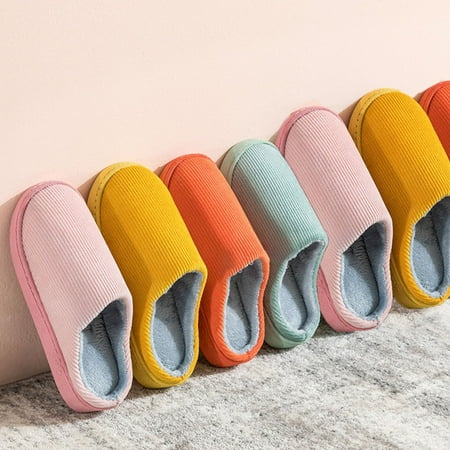 Xinyolin Women Thick Heel Slip On Anti Skid Warm Plush Slippers Autumn Winter Home Shoes
Xinyolin Women Thick Heel Slip On Anti Skid Warm Plush Slippers Autumn Winter Home Shoes