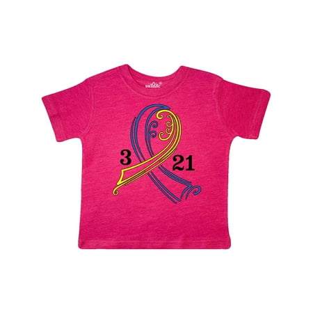 Inktastic Down Syndrome Ribbon 3 21 Gift Toddler Boy or Toddler Girl T-Shirt
Inktastic Down Syndrome Ribbon 3 21 Gift Toddler Boy or Toddler Girl T-Shirt