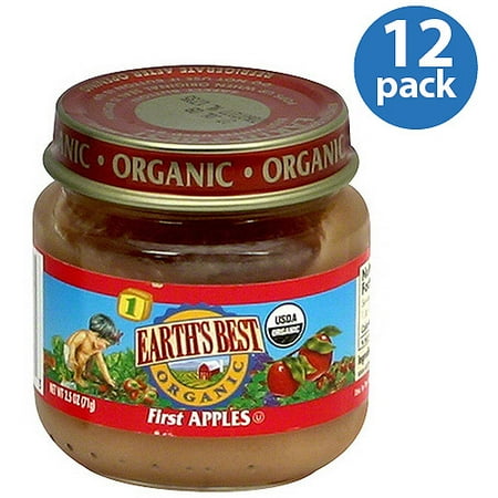 Earth's Best Organic First Apples, 2.5 O