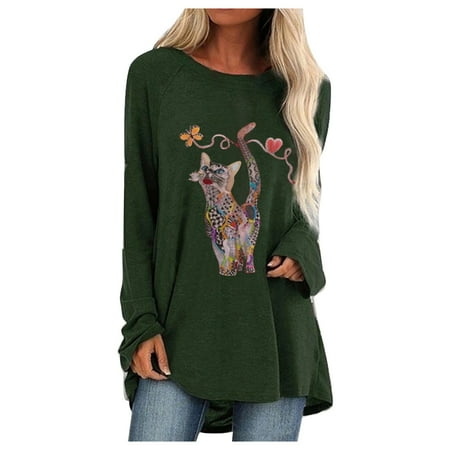 Women s Casual Fashion Long Sleeve Crewneck Printing Top T Shirt Ladies Summer Boho T-shirts Sexy Going Out Y2k Trendy Blouses Casual Loose Fit Sweatshirts Girls Cute Graphic Tshirts corset tops
Women s Casual Fashion Long Sleeve Crewneck Printing Top T Shirt Ladies Summer Boho T-shirts Sexy Going Out Y2k Trendy Blouses Casual Loose Fit Sweatshirts Girls Cute Graphic Tshirts corset tops