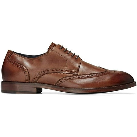 Cole Haan Mens Harrison Grand 2.0 Blucher Wing OX Oxford British TAN 8