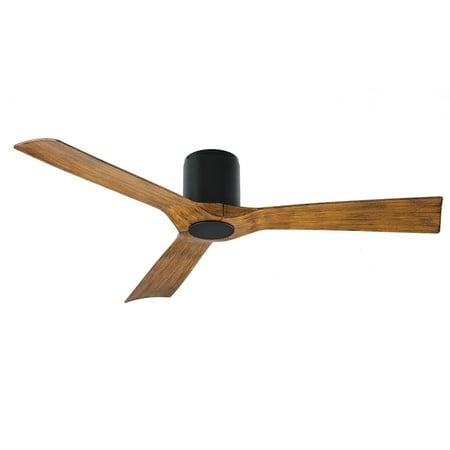 Aviator Indoor and Outdoor 3-Blade Smart Flush Mount Ceiling Fan 54in Matte Black Distressed Koa with Remote Control (Light Kit Sold Separately)
Aviator Indoor and Outdoor 3-Blade Smart Flush Mount Ceiling Fan 54in Matte Black Distressed Koa with Remote Control (Light Kit Sold Separately)