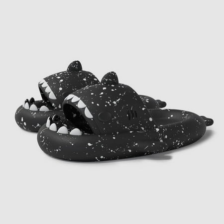 QWZNDZGR Graffiti Personality Shark Shape Women Slippers Cartoon Couples Slides Beach Sandals Outdoor Non-Slip Soft Eva House Bath Shoes
QWZNDZGR Graffiti Personality Shark Shape Women Slippers Cartoon Couples Slides Beach Sandals Outdoor Non-Slip Soft Eva House Bath Shoes