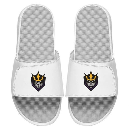 Men s ISlide White San Diego Seals Primary Logo Slide Sandals