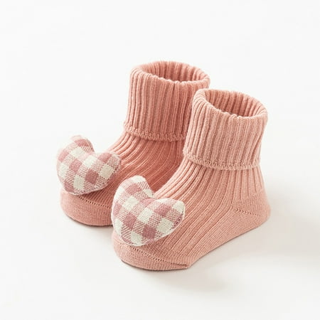 CHUANK Baby socks spring and autumn non-slip floor socks newborn baby socks in the tube cartoon 3D doll toddler socks 0-24 months
CHUANK Baby socks spring and autumn non-slip floor socks newborn baby socks in the tube cartoon 3D doll toddler socks 0-24 months