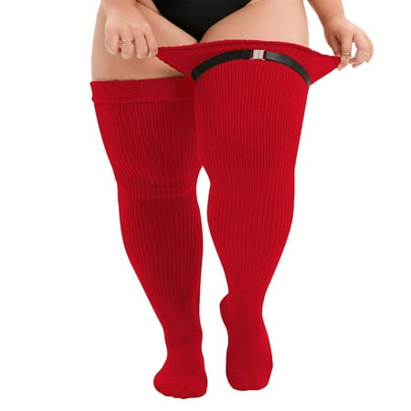 Zando Plus Size Christmas Socks for Women Chunky Knit Red Thigh High Socks Extra Long Red Knee High Socks Christmas Knee High Socks Winter Socks Women with Thigh Belt Red One Size
Zando Plus Size Christmas Socks for Women Chunky Knit Red Thigh High Socks Extra Long Red Knee High Socks Christmas Knee High Socks Winter Socks Women with Thigh Belt Red One Size
