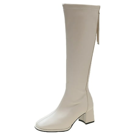 Quealent Adult Women Shoes Over The Knee Boots for Women Wide Calf 11 Fashion Women Autumn Solid Thick Sole Square Heels Zipper Mid Boots Mid Calf White 8
Quealent Adult Women Shoes Over The Knee Boots for Women Wide Calf 11 Fashion Women Autumn Solid Thick Sole Square Heels Zipper Mid Boots Mid Calf White 8
