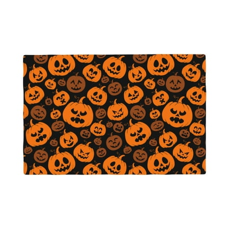 Placemats Set of 4 fun halloween pumpkins Heat Resistant Non - Slip Place mats Waterproof table mat for Kitchen Dining-4片装
Placemats Set of 4 fun halloween pumpkins Heat Resistant Non - Slip Place mats Waterproof table mat for Kitchen Dining-4片装