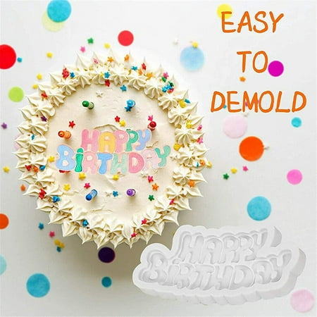 Beechoice Silicone Happy Birthday Letter Mold DIY Chocolate Cake Fondant Baking 3D Mould
Beechoice Silicone Happy Birthday Letter Mold DIY Chocolate Cake Fondant Baking 3D Mould