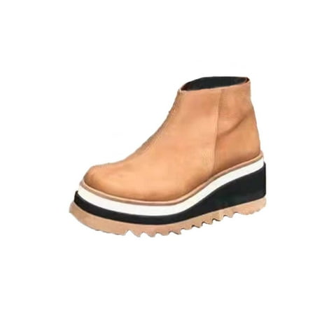 BELLZELY Womens Shoes Sandals Clearance Fashion Slope Heel Large Size Boots for Women Boots Thick Soled Thick Ladies Short Boots Shoes
BELLZELY Womens Shoes Sandals Clearance Fashion Slope Heel Large Size Boots for Women Boots Thick Soled Thick Ladies Short Boots Shoes
