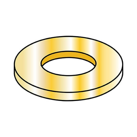 4 Machine Screw Washer Zinc Yellow (Pack Qty 10 000) BC-04WMY
