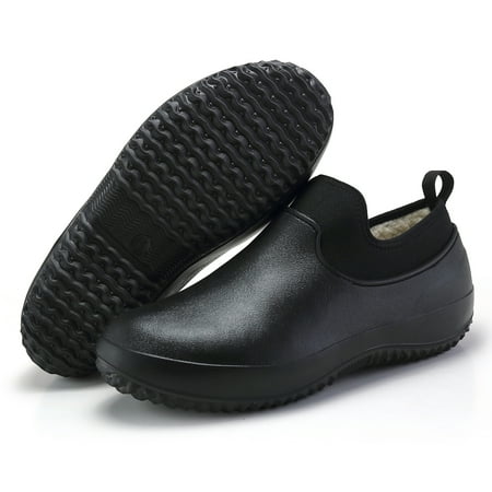 Chef Shoes Men Women Non-Slip Oil Water Resistant Safety Work Shoes Nurse Shoes Fur Lined Clogs for Food Service Kitchen Garden Hospital
Chef Shoes Men Women Non-Slip Oil Water Resistant Safety Work Shoes Nurse Shoes Fur Lined Clogs for Food Service Kitchen Garden Hospital