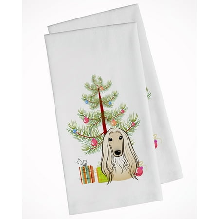 Carolines Treasures BB1616WTKT Christmas Tree and Afghan Hound White Kitchen Towel Set of 2 19 X 25 multicolor
Carolines Treasures BB1616WTKT Christmas Tree and Afghan Hound White Kitchen Towel Set of 2 19 X 25 multicolor