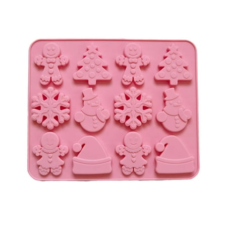 Trayknick Snowflake Cake Mold Snowman Silicone Mold Christmas Silicone Mold 12 Cavities Snowman Tree Hat Cookie Man Non-stick Food Grade Easy Release Diy
Trayknick Snowflake Cake Mold Snowman Silicone Mold Christmas Silicone Mold 12 Cavities Snowman Tree Hat Cookie Man Non-stick Food Grade Easy Release Diy